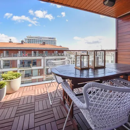 Apartament Dwupoziomowy Z Widokiem Na Morze Swinoujscie Exterior photo