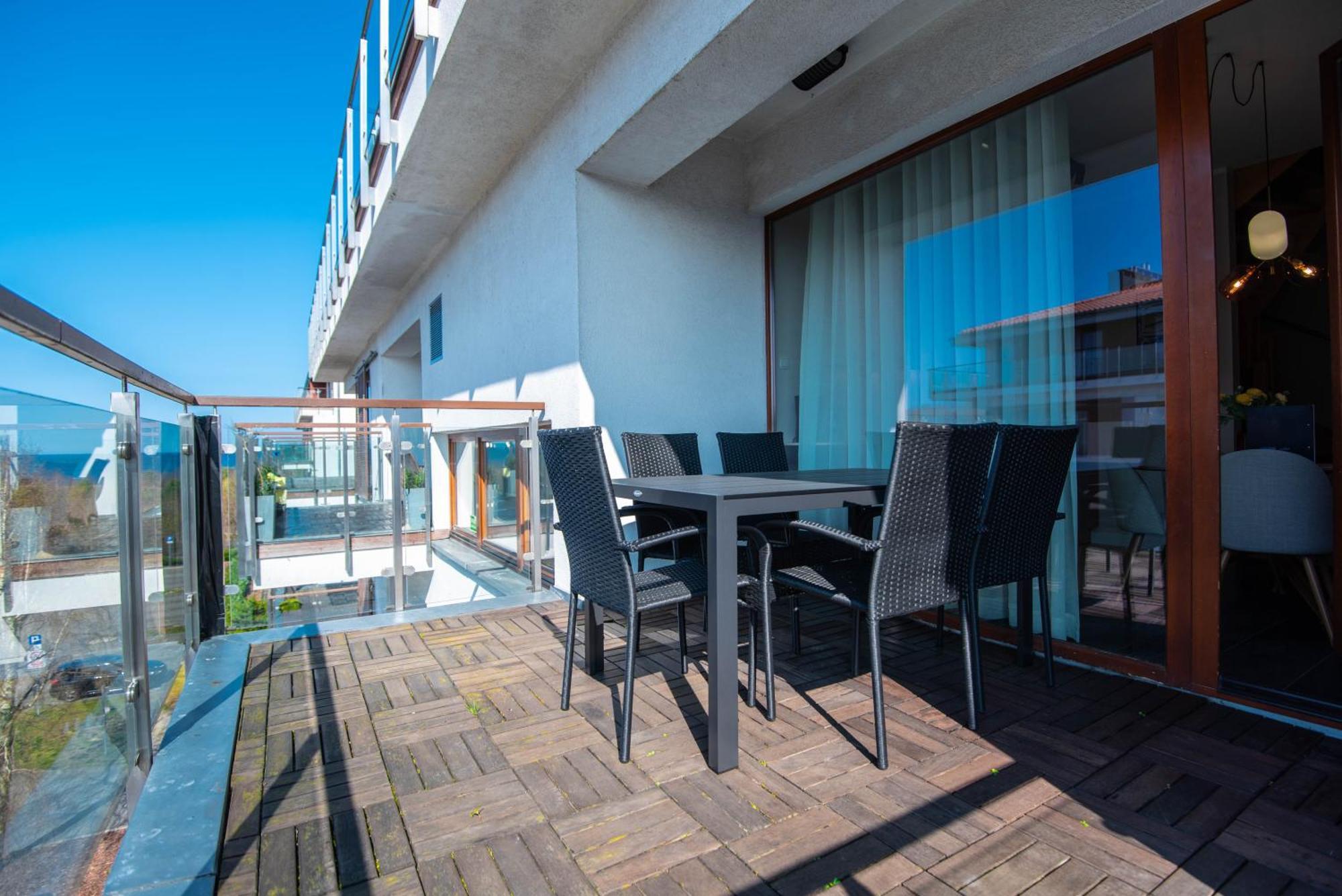Dwupoziomowy Z Widokiem Na Morze Apartment *